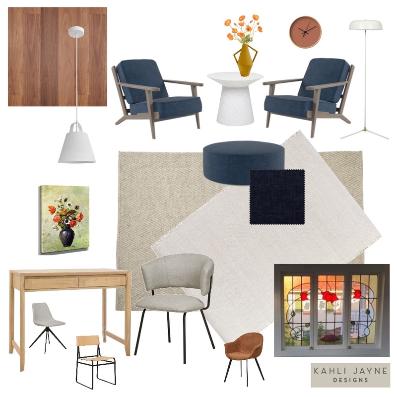 Contemporary Modernist Sitting Room Mood Board by Kahli Jayne Designs on Style Sourcebook