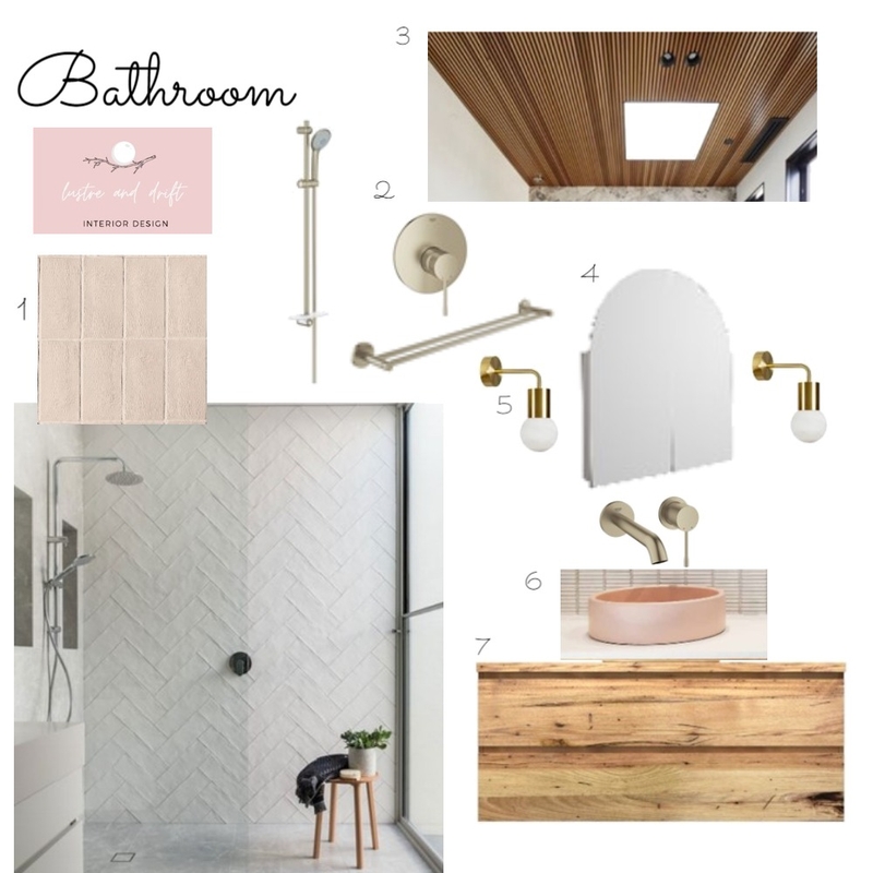 Bathroom Mood Board by lustreanddrift on Style Sourcebook