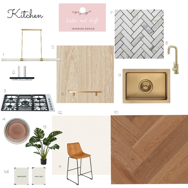 Kitchen Mood Board by lustreanddrift on Style Sourcebook