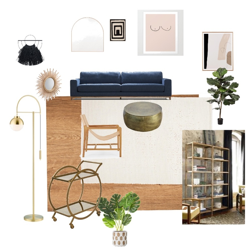 Blue Sofa Mood Board by Pom on Style Sourcebook