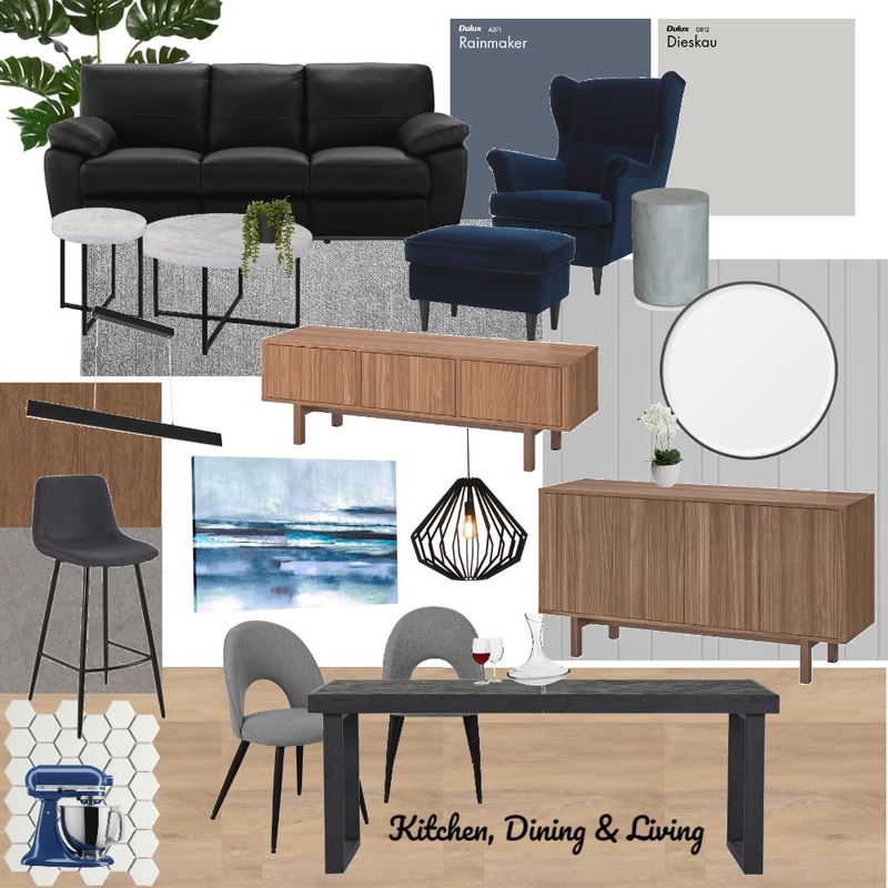 Kitchen, Dining, Living FINAL 2 Mood Board by Nataliegarman on Style Sourcebook
