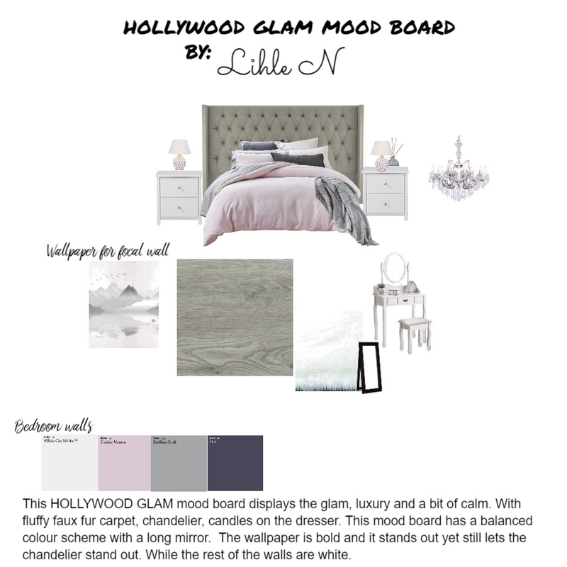 HOLLYWOOD GLAM Mood Board by Lihle N on Style Sourcebook