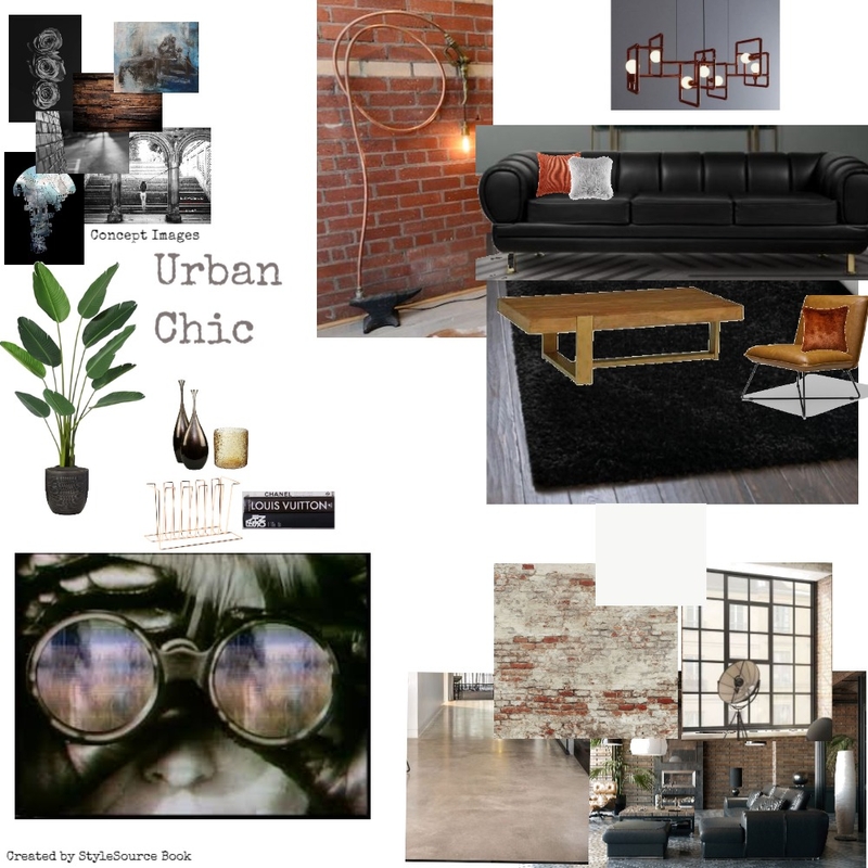 Urban Chick Lounge Mood Board by Likah Interior Designs on Style Sourcebook