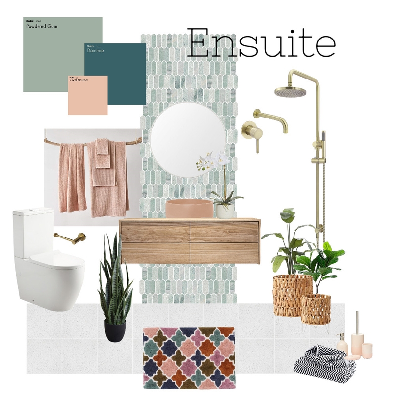 Ensuite Mood Board by Carly Thorsen Interior Design on Style Sourcebook