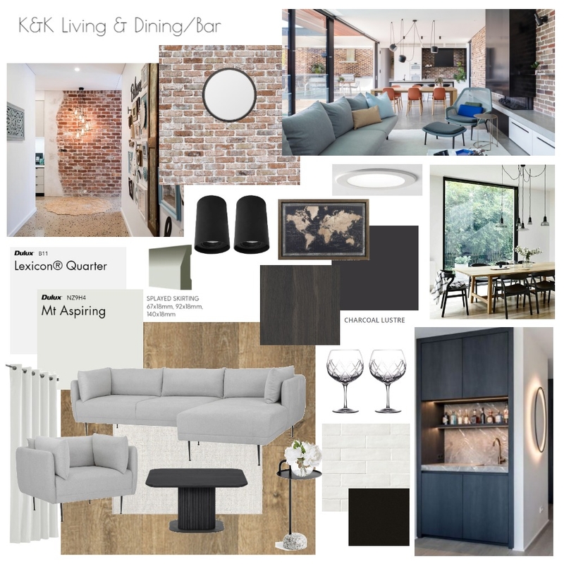 K&K Living, dining & Theatre_V2 Mood Board by klaudiamj on Style Sourcebook