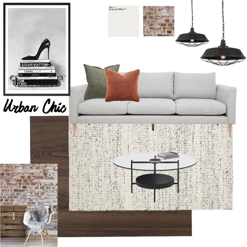 Urban Chic Mood Board by Tomarchio Designs on Style Sourcebook
