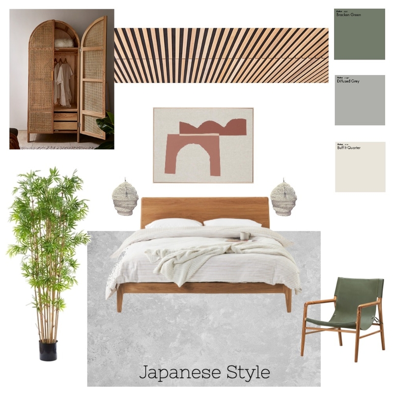 Japanese Mood Board by Tomarchio Designs on Style Sourcebook