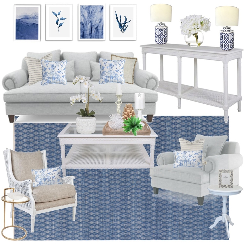 Lounging in the Hamptons Mood Board by Decor n Design on Style Sourcebook
