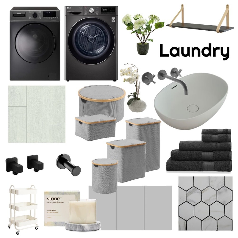 Laundry Room Mood Board by Ezekiel Apaina on Style Sourcebook