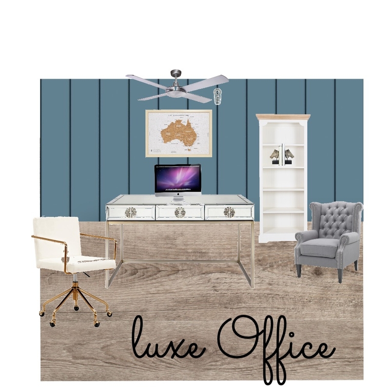 luxe office Mood Board by Airlie Dayz Interiors + Design on Style Sourcebook