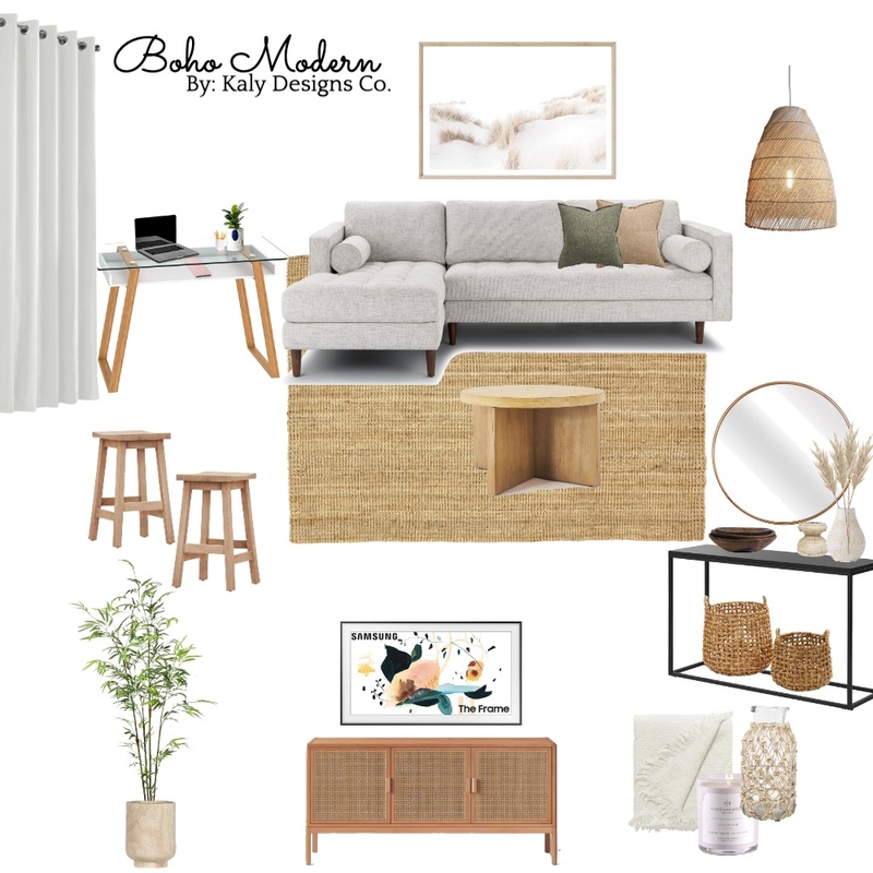 Boho Living room Mood Board by Kaly on Style Sourcebook