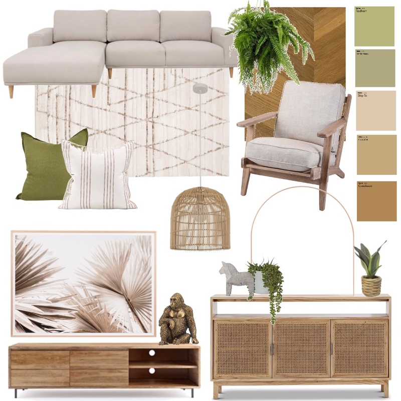 Bohemian Living Room 3 Mood Board by sarahmihaela on Style Sourcebook