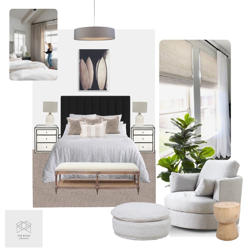 Neutral Bedroom Suite Mood Board by The Room Update on Style Sourcebook