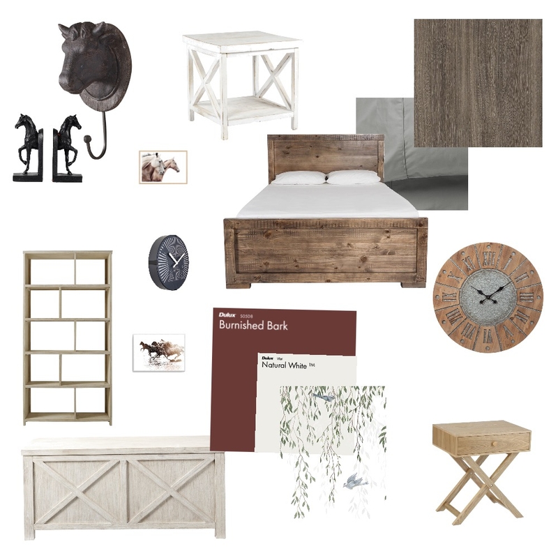 Farm house bedroom Mood Board by AllyKat456 on Style Sourcebook