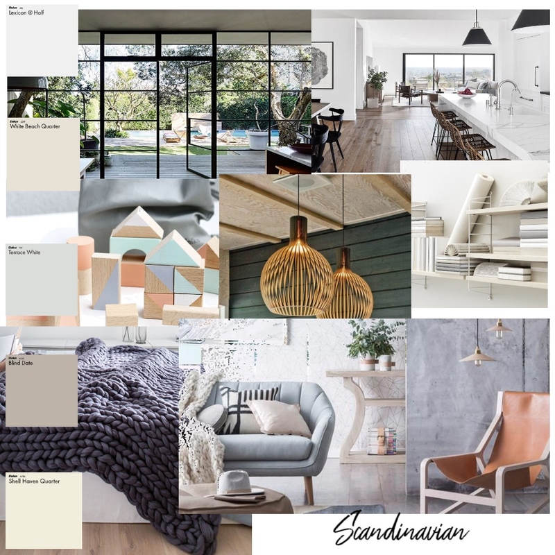 Sacandinavian Mood Board by JDesign on Style Sourcebook