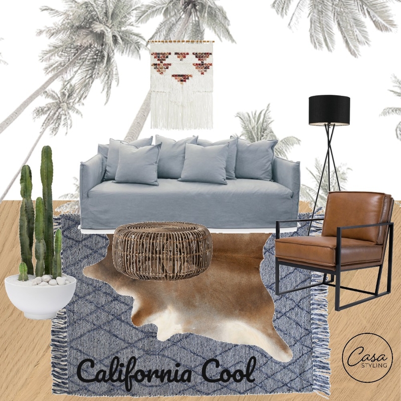 California Cool Mood Board by Casa Styling on Style Sourcebook