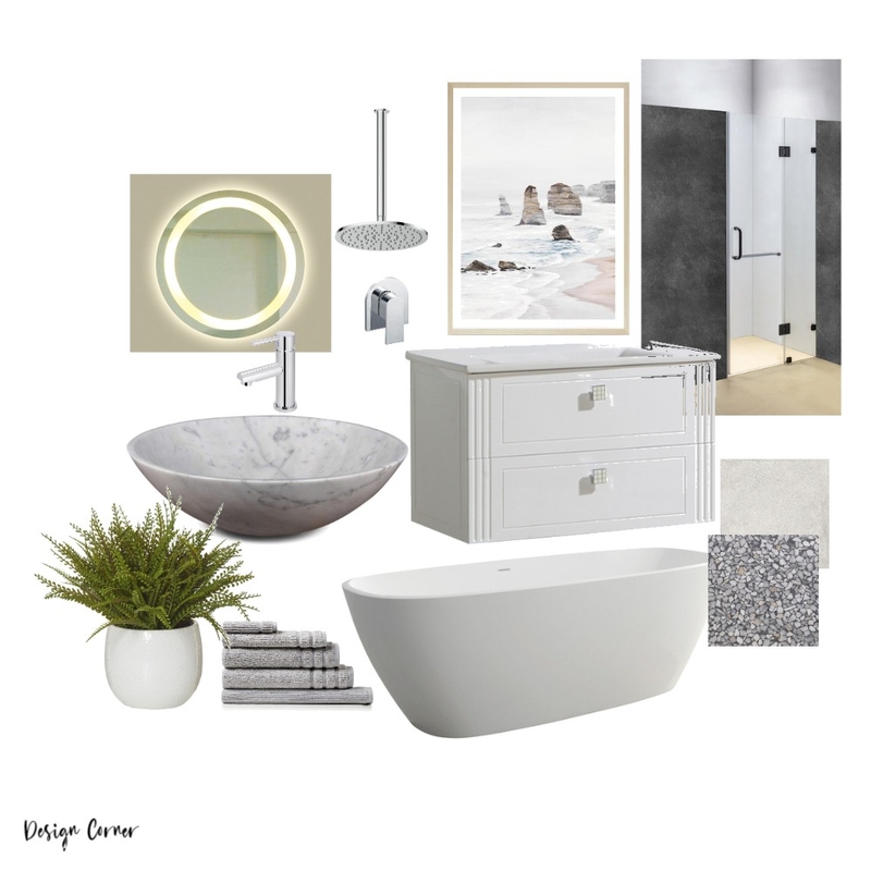 Bath Deco Mood Board by shey on Style Sourcebook