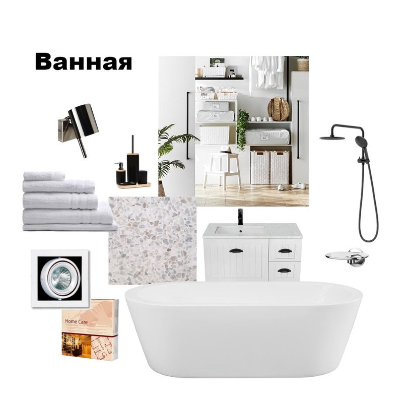 Ванная коллаж Mood Board by Leonid Semenets on Style Sourcebook