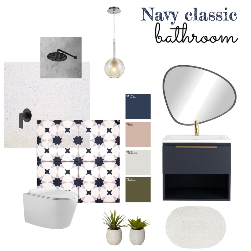 navy classic Mood Board by mimiisgood on Style Sourcebook