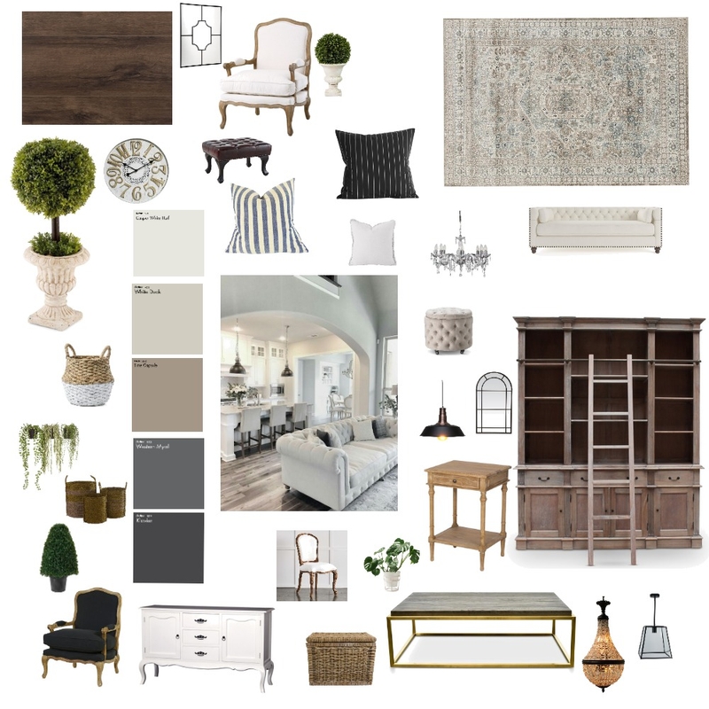 French Provancial Mood Board by Tayler House Interiors on Style Sourcebook