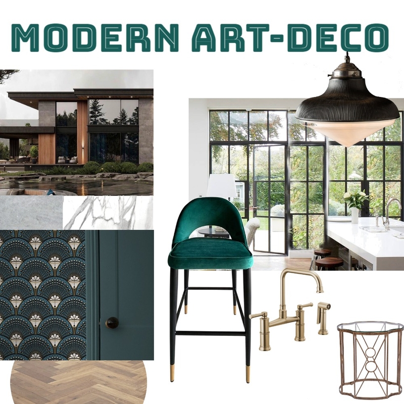 Modern Art Deco Mood Board by JamieMacLeanDesign on Style Sourcebook