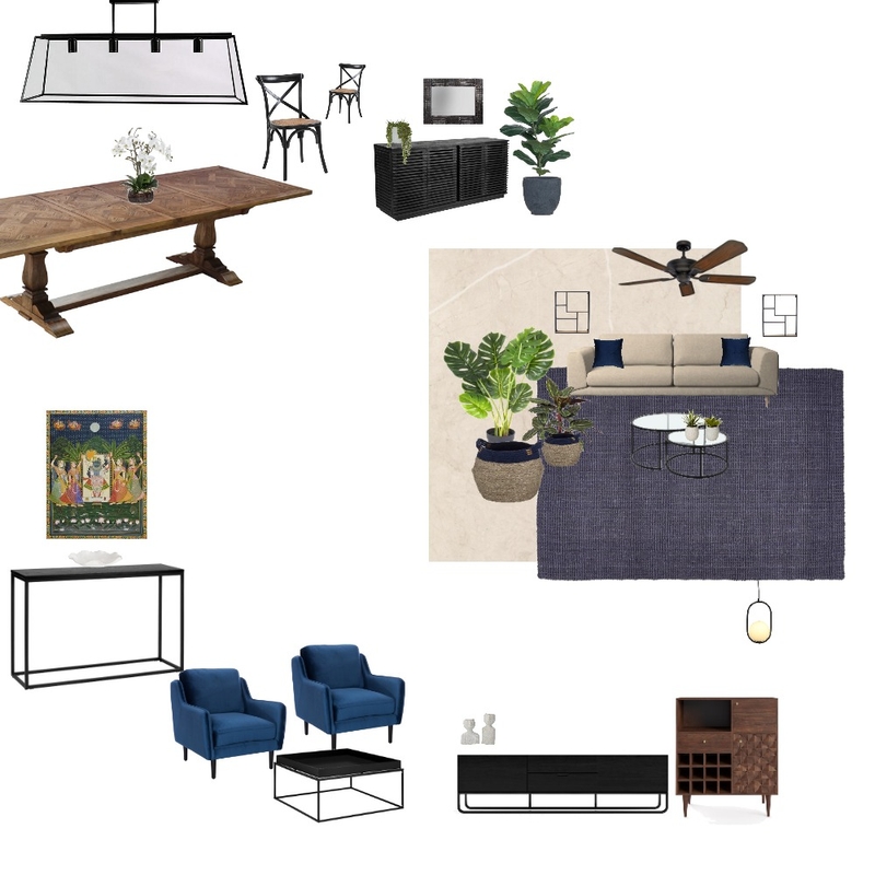 Lounge/Family/Dining Mood Board by dharitri14 on Style Sourcebook