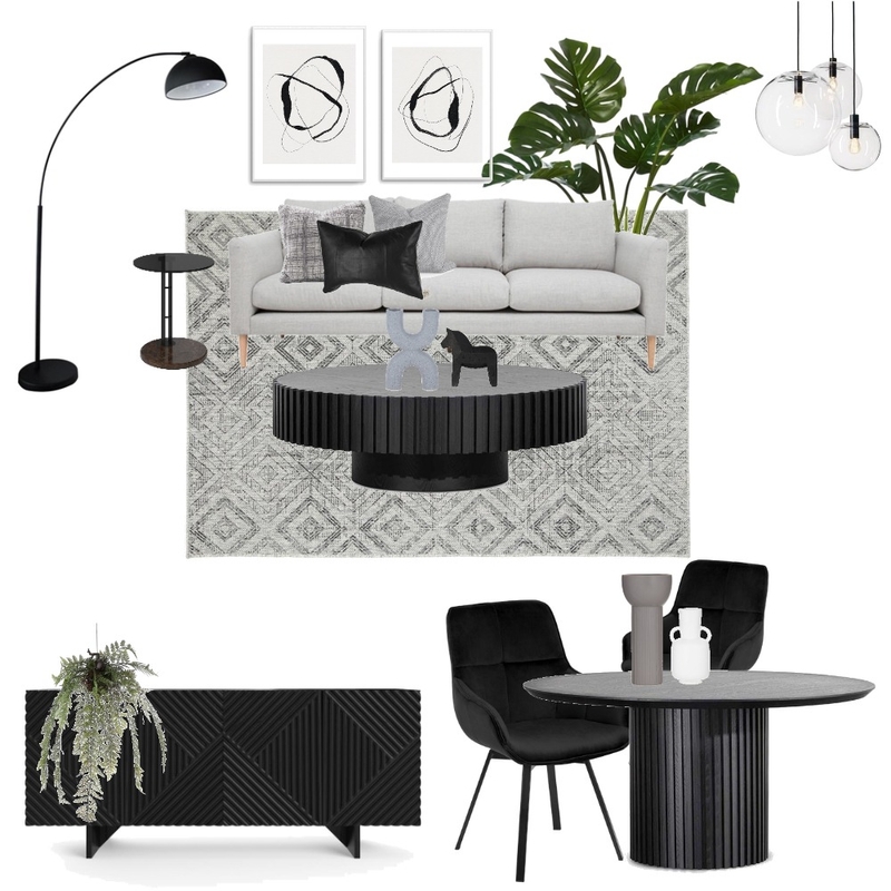 Shades of Grey Mood Board by BY STEPHANIE INTERIORS on Style Sourcebook