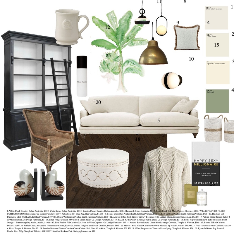 WINTER KAHUNA BAY LIVING Mood Board by Caley Ashpole on Style Sourcebook