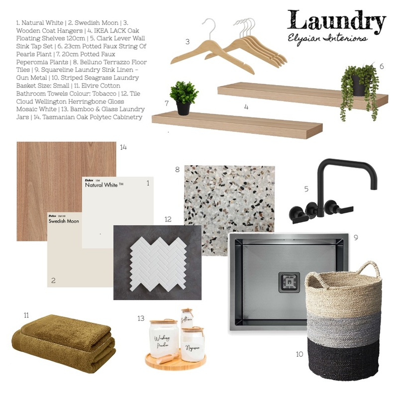 Laundry Mood Board by georginatipper on Style Sourcebook