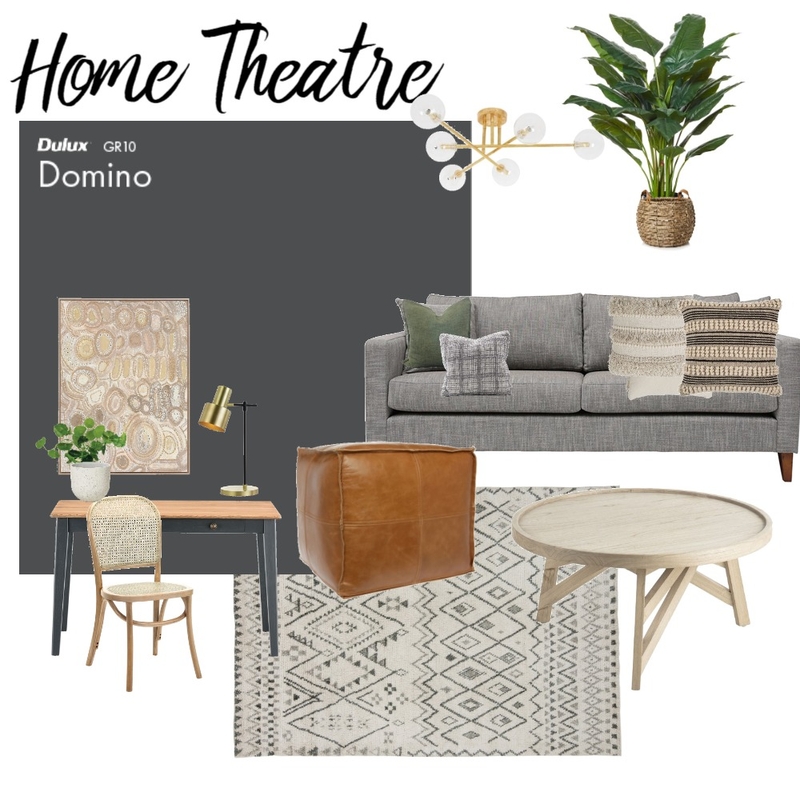 Home Theatre Mood Board by Emma Nicole on Style Sourcebook