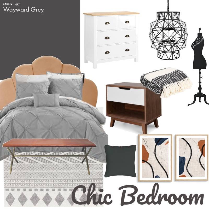 chic bedroom Mood Board by ebarry25 on Style Sourcebook