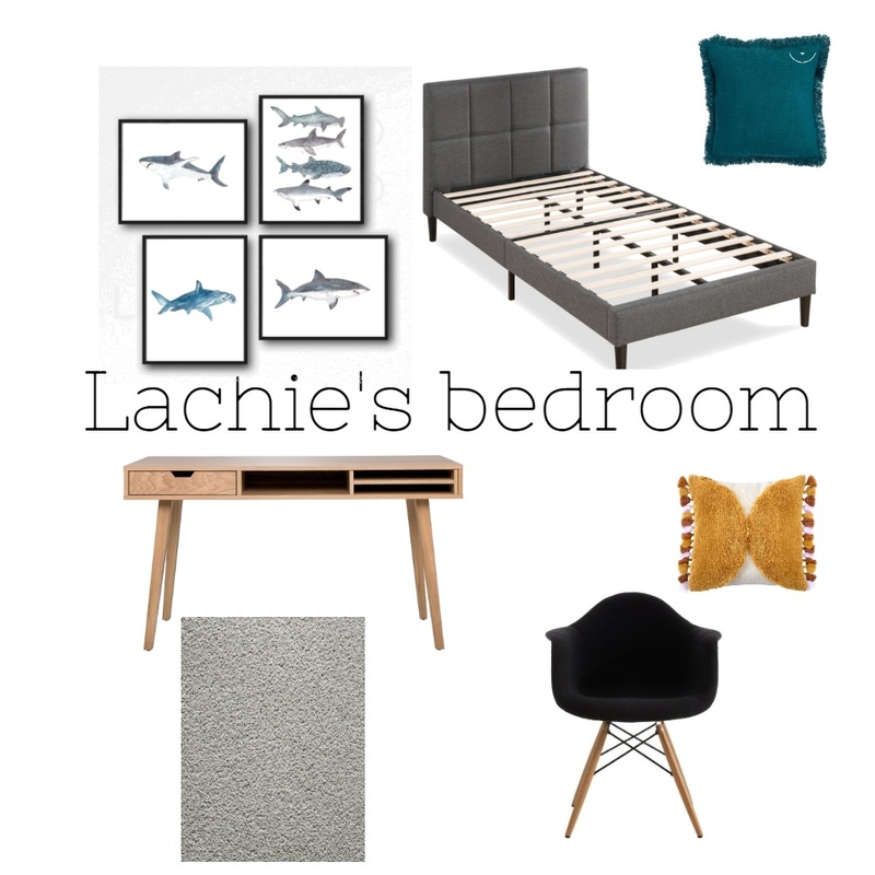 Lachie's bedroom Mood Board by ilovestyle on Style Sourcebook