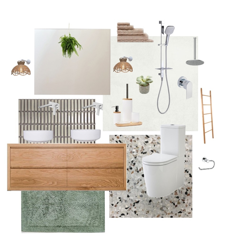 ensuite Mood Board by arlenemij on Style Sourcebook