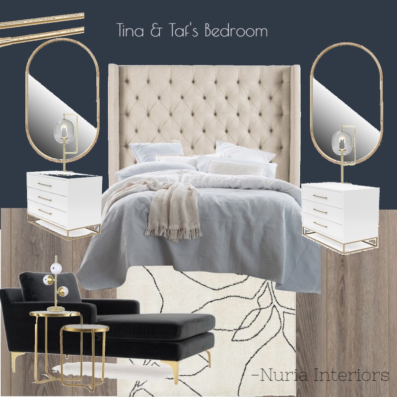 Tina & Taf's Bedroom 3 Mood Board by Nuria on Style Sourcebook