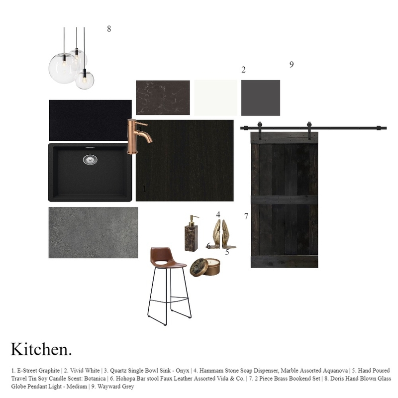 kitchen Mood Board by ZJR on Style Sourcebook