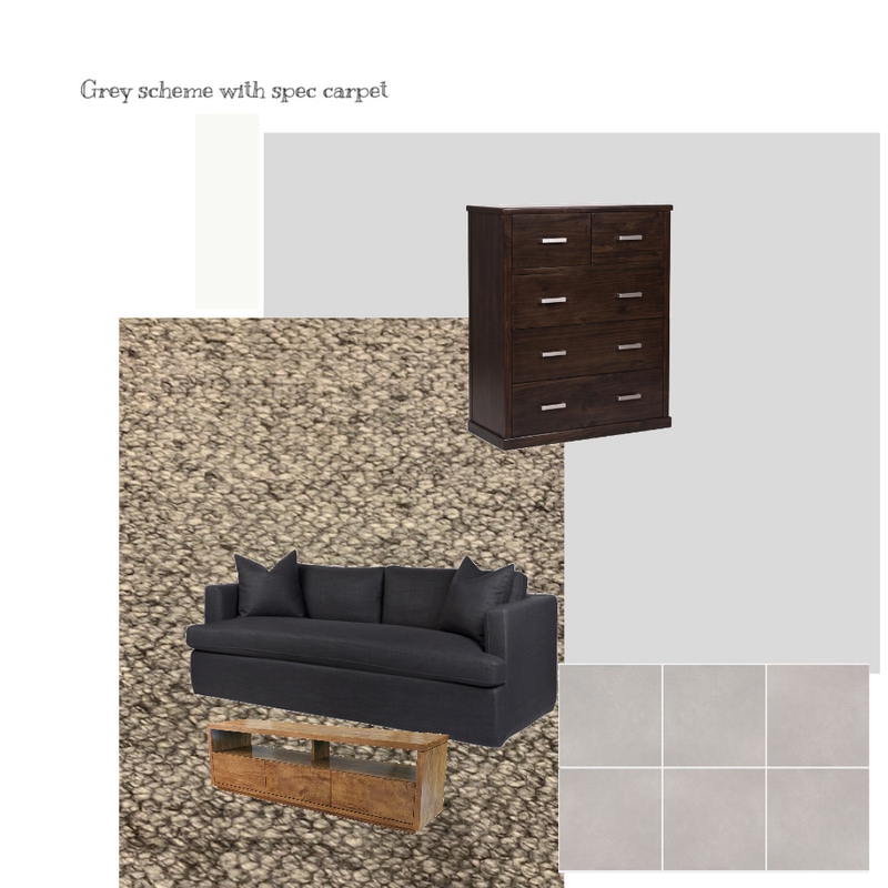 Renee and Dale's house - Grey with spec carpet Mood Board by mtammyb on Style Sourcebook