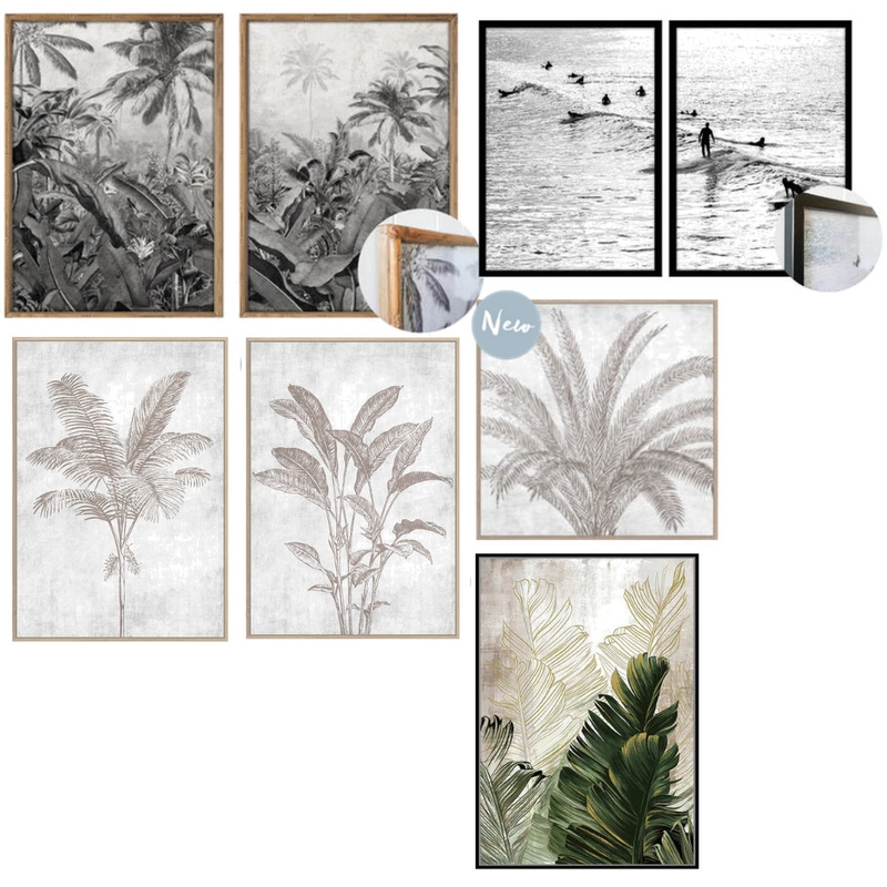 Artwork Mood Board by Silverspoonstyle on Style Sourcebook