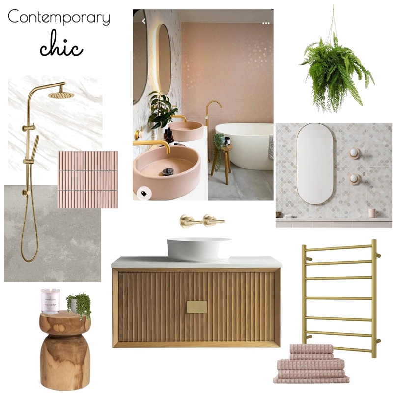 bathroom Mood Board by becgal on Style Sourcebook