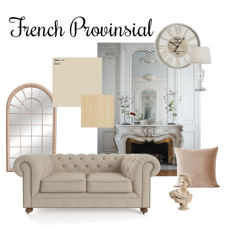 French Provinsial Mood Board by Kyla Jooste on Style Sourcebook