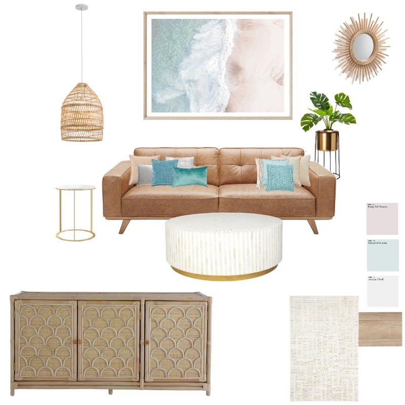 Living Coastal Deco Mood Board by mala on Style Sourcebook