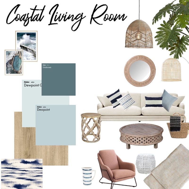 Coastal living room Mood Board by Jasmeen on Style Sourcebook