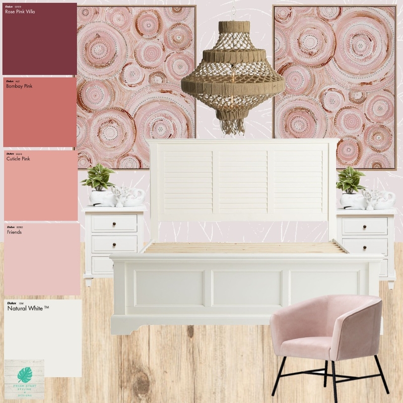 Pink Native Mood Board by Fresh Start Styling & Designs on Style Sourcebook
