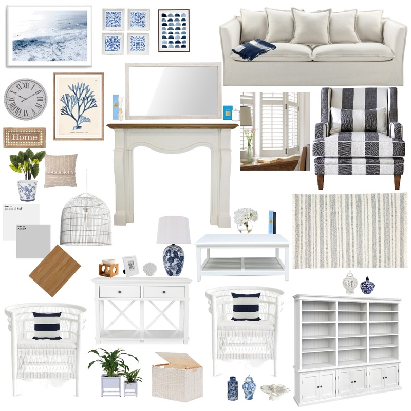 Hamptons Mood Board by nessab on Style Sourcebook