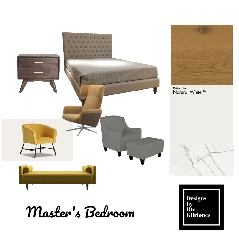 Master's Bedroom Mood Board by KB Design Studio on Style Sourcebook