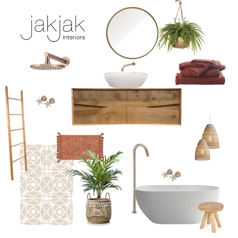 Bathroom Mood Board by Loom+Tusk Interiors on Style Sourcebook