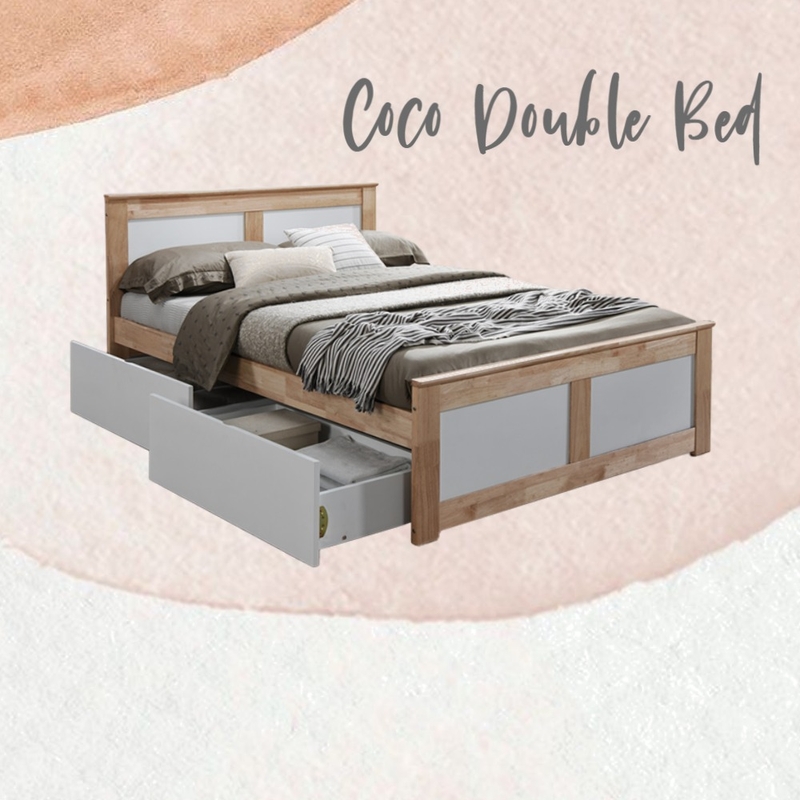 Coco Double Bed Mood Board by Natalia Niedz on Style Sourcebook