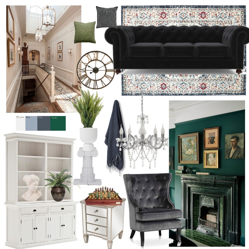 Traditional Mood Board by ByElliott on Style Sourcebook