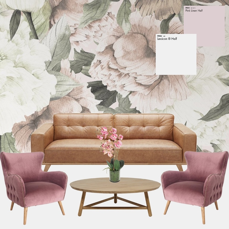 Pink Flora Mood Board by HLSDesign on Style Sourcebook