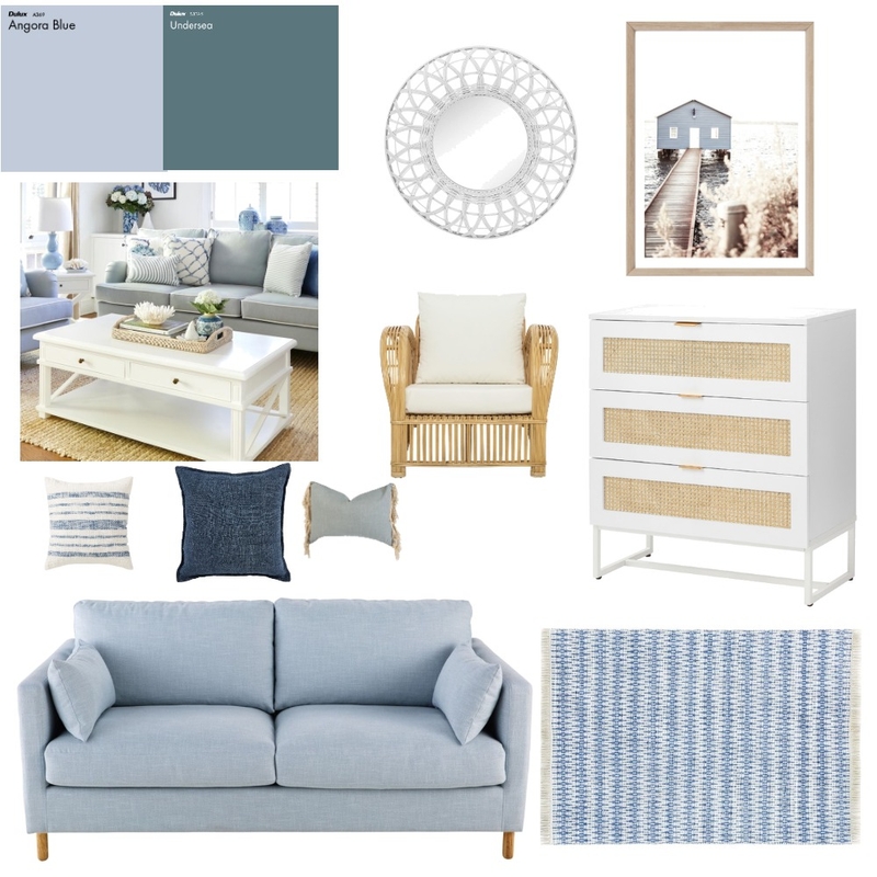 Hamptons Mood Board by Claire Quirke on Style Sourcebook