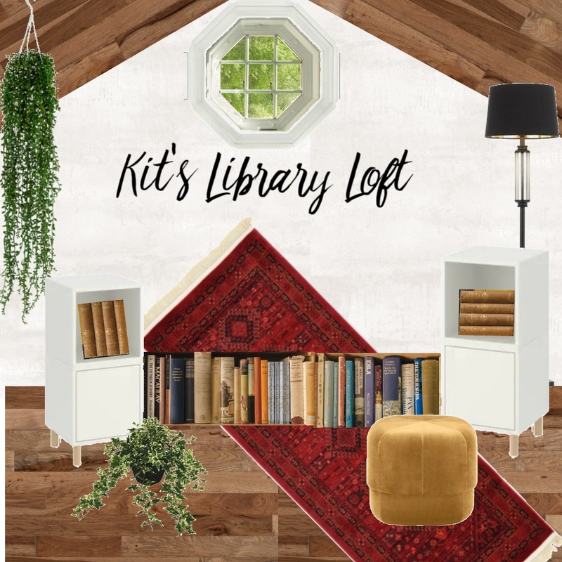 Kit's Library Mood Board by lorettamiller on Style Sourcebook